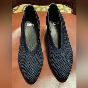 Eileen fisher navy shoes